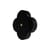 Patère Andrée bois noir Large / Ø 10 cm - Hartô