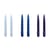 Set de 6 bougies longues Twist - Hay