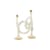 Chandelier Perles verre blanc - POLSPOTTEN