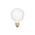 Dimmbare E27 LED-Lampe Globe G100 - Sphere III keramik weiß Ø 10 cm / 7 W (= 60 W) – Warmweiß - TALA