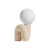Lampe de table Neotenic LED Grande céramique beige /L 34 x H 51 cm - Petite Friture