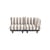 Gartensofa 2-Sitzer Paletti set textil braun / Armlehne rechts - B 190 cm - Fatboy