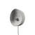 Applique con presa Chadophe Medium pietra grigio / Ø 38 cm - Cemento - Serax
