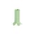 Bougeoir Arcs Small métal vert / H 9 cm - Hay