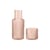 Set carafe 0,5 L & verre Ripple verre rose - Ferm Living