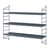 Etagère String® Pocket / Métal perforé - L 60 x H 50 cm - String Furniture