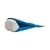 Pouf enfant Whale Large tissu blanc bleu Bleu - EO