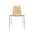 Sedia PK1 fibre beige / Poul Kjærholm, 1955 - Corda di carta - CARL HANSEN & SON