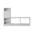 Etagère Stacked / Banc intégré - Configuration 1 / L 174 x P 35 x H 119 cm - Muuto