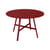 Table ronde So’O métal rouge / Ø 117 cm - 6 personnes - Fermob