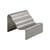 Dream View Bench Bench with backrest metal silver / L 100 cm - Muuto