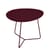 Cocotte Coffee table metal red / L 55 x H 43.5 cm - Removable top - Fermob