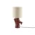 Lampada da tavolo Paloma ceramica rosso / H 52 cm - Serax