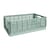 Korb Colour Crate plastikmaterial grün X-Large / 42 x 68 cm - Hay