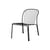 Lounge-Sessel Thorvald SC100 metall schwarz / Ohne Armlehnen - &tradition