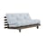 Schlafcouch Roots holz blau / B 160 cm - 3 Positionen / Struktur Braun - KARUP DESIGN