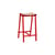 Sgabello alto Taburete 8 metallo rosso / H 65 cm - Hay