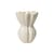 Cori Vase ceramic white / H 36 cm - BROSTE COPENHAGEN