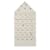 Calendrier de l'avent Star tissu blanc beige / Tissu - 24 jours / L 50 x H 100 cm - Ferm Living