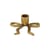Nanda Candle stick metal gold - Bloomingville