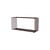 Etagère Panton Wire Extended Rectangle / 70 x H 34,8 x P 25,7 cm - Verner Panton, 1971 - MONTANA