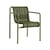 Fauteuil de repas Palissade Cord vert / Corde tissu recyclé - Hay
