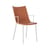 Gepolsterter Stuhl H.H.H leder braun / Pflanzlich gegerbtes, recyceltes Leder - Kartell