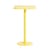 Week-End High table metal yellow / 60 x 60 cm x H 105 cm - Petite Friture