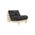 Fauteuil convertible Roots / Dormeuse & lit d'appoint - 3 positions / Structure pin clair - KARUP DESIGN