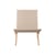 MG501 OUTDOOR - Cuba Chair Lounge armchair textile beige / Morten Gøttler, 1997 - Foldable / Rope - CARL HANSEN & SON