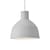 Unfold Pendant plastic material grey Silicone - Muuto