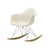 Schaukelstuhl RE RAR - Eames Plastic Armchair plastikmaterial grau / (1950) - Recycelt - Vitra