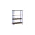 Shelving System - s.115.1.A Shelf wood brown / W 85 x H 115 x D 35 cm - MOEBE