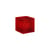 Tischleuchte Lop Small Square plastikmaterial rot / Gewinner Archiproducts Design Award - BANG