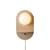 Applique con presa Tokyo metallo beige / Porta USB integrata - It's about Romi