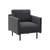 Fauteuil rembourré Rar tissu gris - Normann Copenhagen