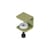 Fixation murale Bracket métal vert - TIPTOE