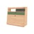 Gaston Wall writing desk wood green / W 80 x H 72 cm - Oak - Hartô