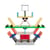 Miniatur Carlton plastikmaterial holz bunt von Ettore Sottsass / 1981 - Maßstab 1:4 - Memphis Milano
