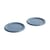 Barro Plate ceramic blue / Ø 24 cm - Set of 2 - Hay