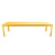 Table à rallonge Ribambelle XL métal jaune / L 149 à 299 cm - 6 à 14 personnes - Fermob