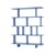 Archivo JH45 by Jaime Hayon Shelf wood blue / W 140 x H 168 cm - &tradition
