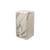 Table d'appoint Marble look Small bois blanc / H 61 cm - Effet marbre - POLSPOTTEN