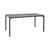 Table rectangulaire Calvi Minérale / 160 x 80 cm (6 personnes) - Plateau Dekton (aspect pierre) - Fermob