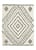 Tapis Nubia tissu blanc / 160 x 210 cm - House Doctor