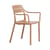 Fauteuil empilable Cassia marron - NARDI