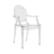 Fauteuil empilable Louis Ghost  / Philippe Starck, 2002 - Polycarbonate 2.0 - Kartell