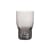 Trama Medium Glass plastic material grey / H 13 cm - Kartell