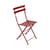 Klappstuhl Bistro metall rot Metall - Fermob