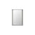 Miroir mural Arced bois gris / 80 x 55 cm - Muuto
